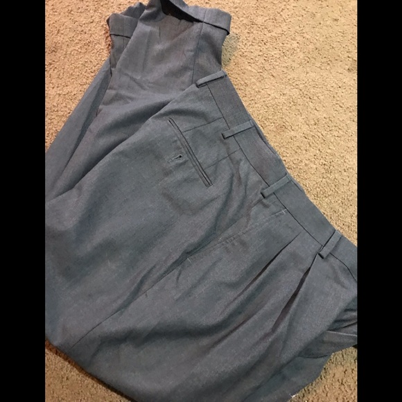 Mens gray dress pants size 36 x 29 by vanheusen - Picture 1 of 3